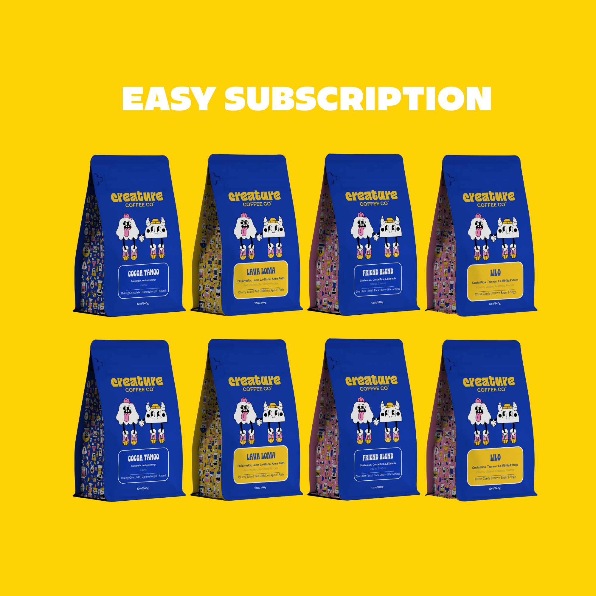 EASY SUBSCRIPTION - Creature Coffee Co - Creature Coffee Co